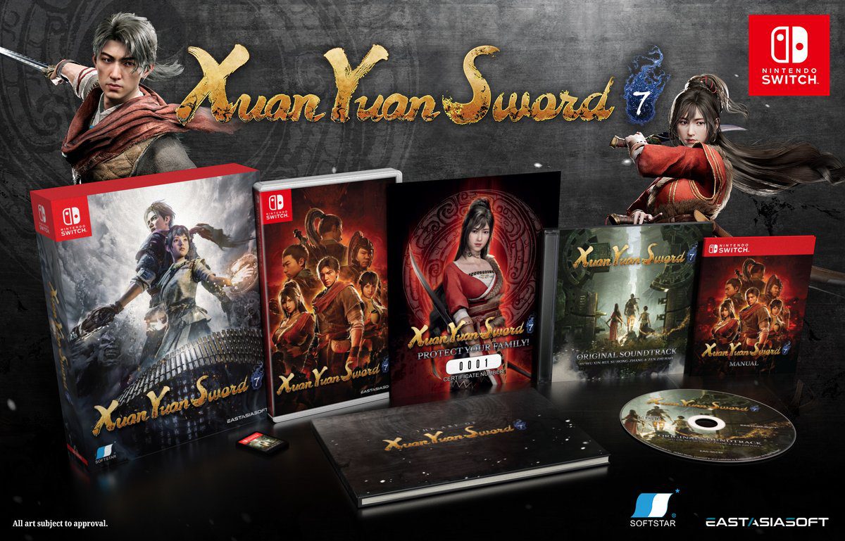 Xuan Yuan Sword 7 voit une sortie physique sur Switch
