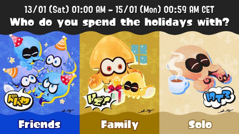 Le nouveau Splatfest pour Splatoon 3 vous demande comment vous passez vos vacances
