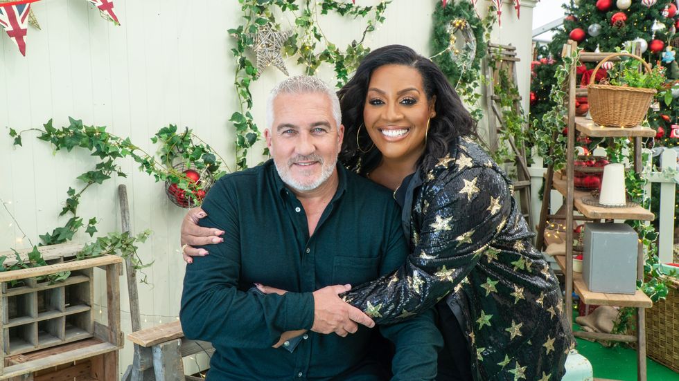 paul hollywood, alison hammond, grande pâtisserie britannique spéciale de Noël 2023