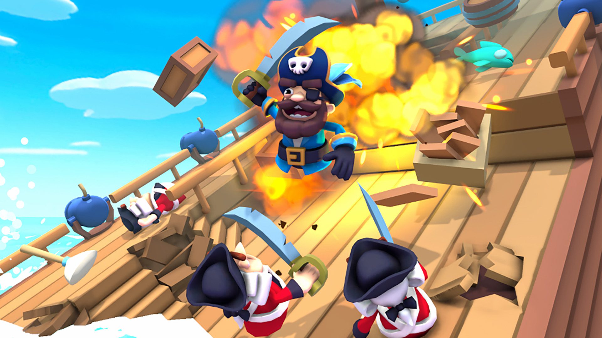 Overcooked rencontre Sea of ​​Thieves dans ce jeu de pirate coopératif sur canapé
