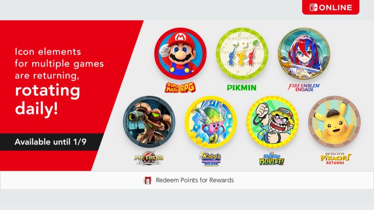 Les icônes Nintendo Switch Online 2023 bénéficient de rediffusions à durée limitée
