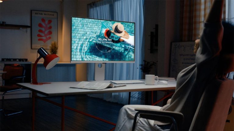 Les nouveaux moniteurs MyView 4K de LG intègrent des fonctionnalités intelligentes webOS