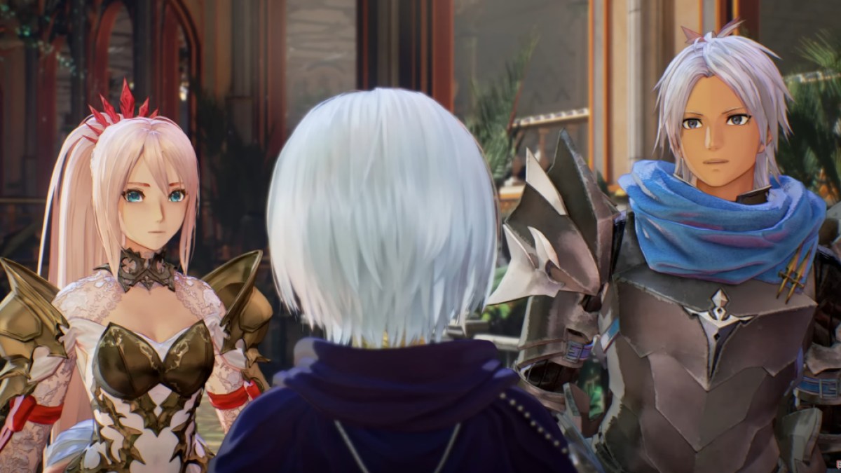 Personnages debout dans Tales of Arise.  Cette image fait partie d'un article sur les meilleurs JRPG de 2023.