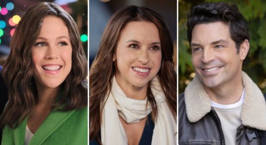 Erin Krakow, Lacey Chabert, and Brennan Elliott are Hallmark All-Stars