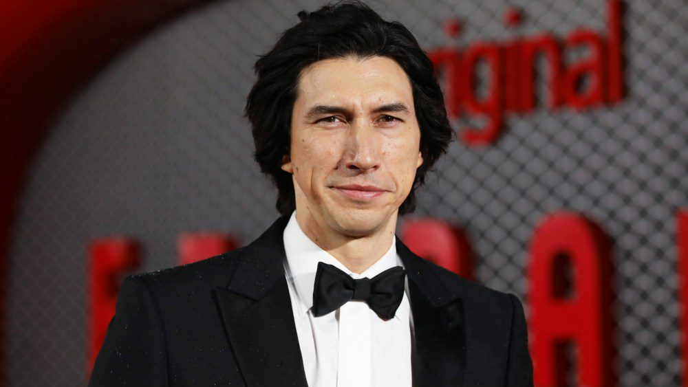 LONDON, ENGLAND - DECEMBER 04: Adam Driver attends the UK Premiere of "Ferrari" at the Odeon Luxe Leicester Square on December 04, 2023 in London, England. (Photo by Sama Kai/Dave Benett/WireImage)