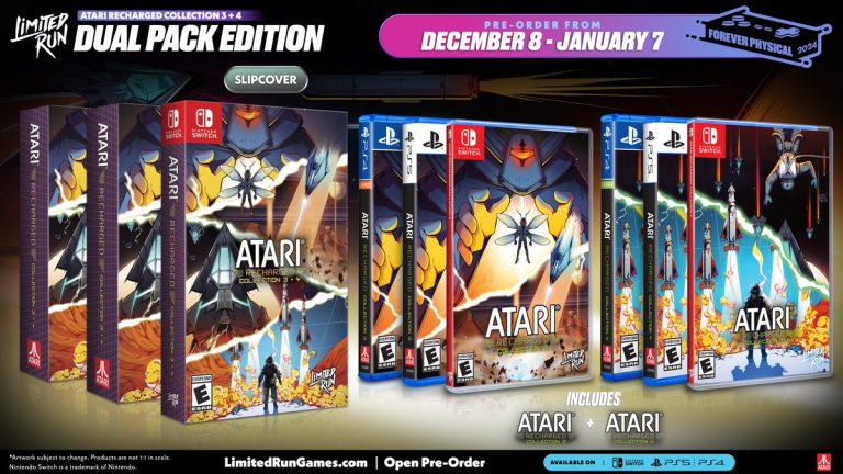 Annonce des sorties physiques d'Atari Recharged Collection 3 et 4
