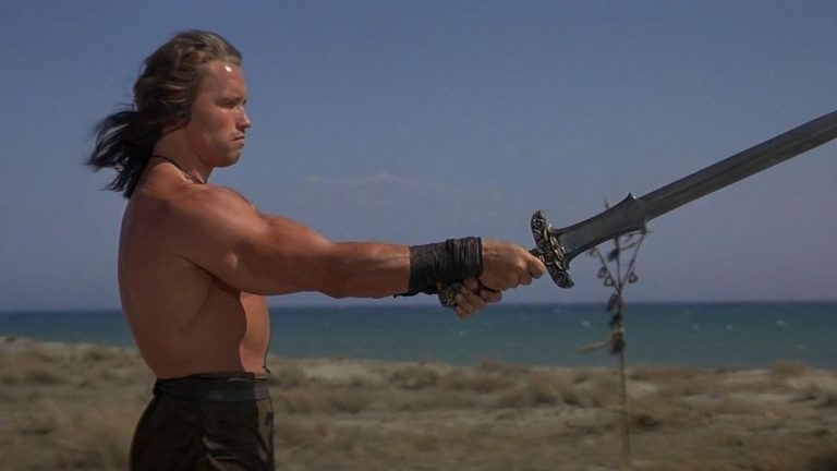 Arnold Schwarzenegger in Conan the Barbarian