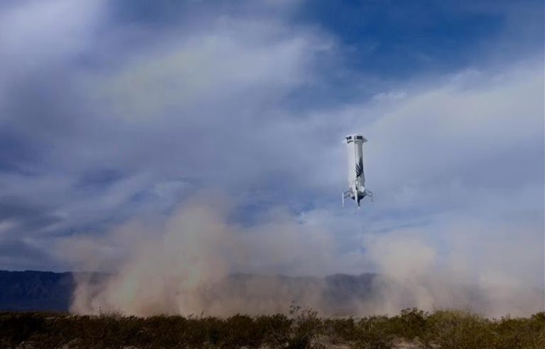 Blue Origin revient en forme avec un lancement de fusée réussi après avoir été cloué au sol pendant plus d’un an