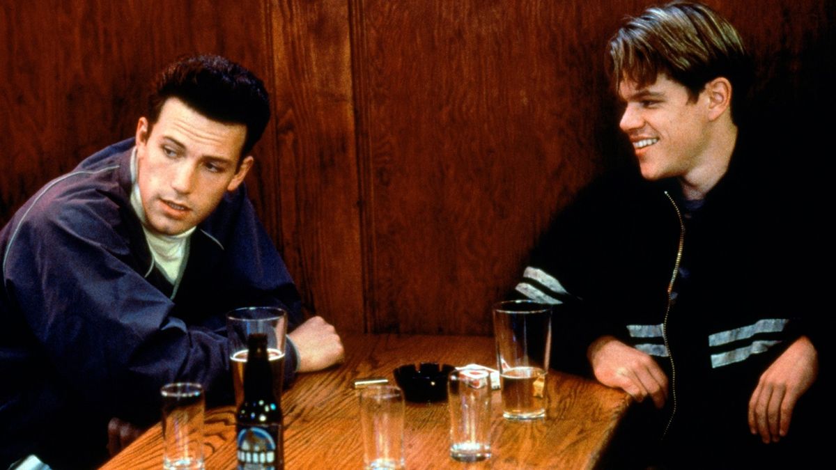 Ben Affleck and Matt Damon in Good Will Hunting