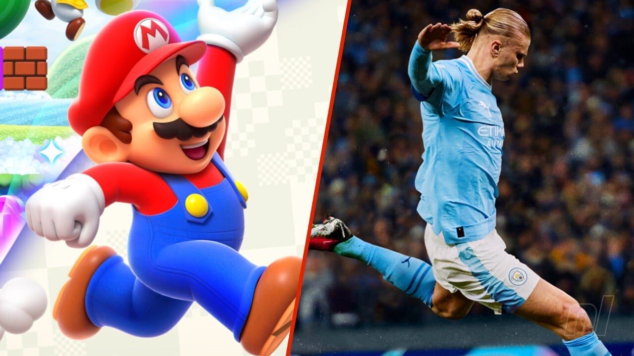 Charts britanniques : EA Sports FC 24 domine alors que Mario Wonder gravit les échelons
