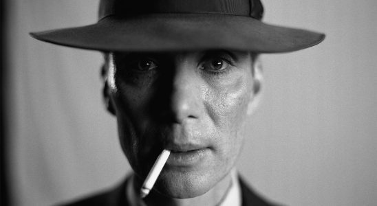 Cillian Murphy as Oppenheimer in Christopher Nolan