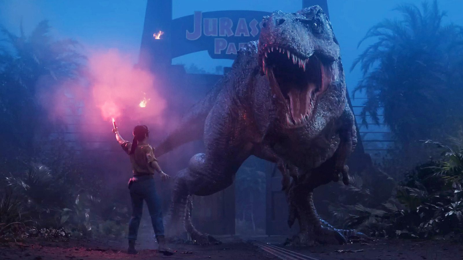 Cool Stuff : Awesome Jurassic Park : la bande-annonce du jeu vidéo de survie vous ramène à Isla Nublar
