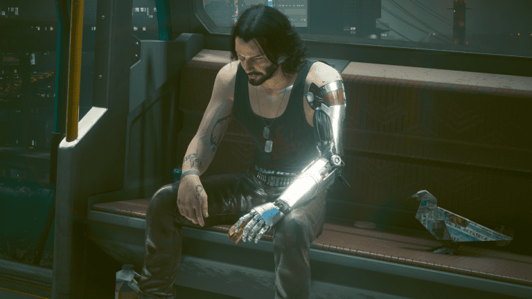 Cyberpunk 2077 présente désormais le mème Sad Keanu Reeves
