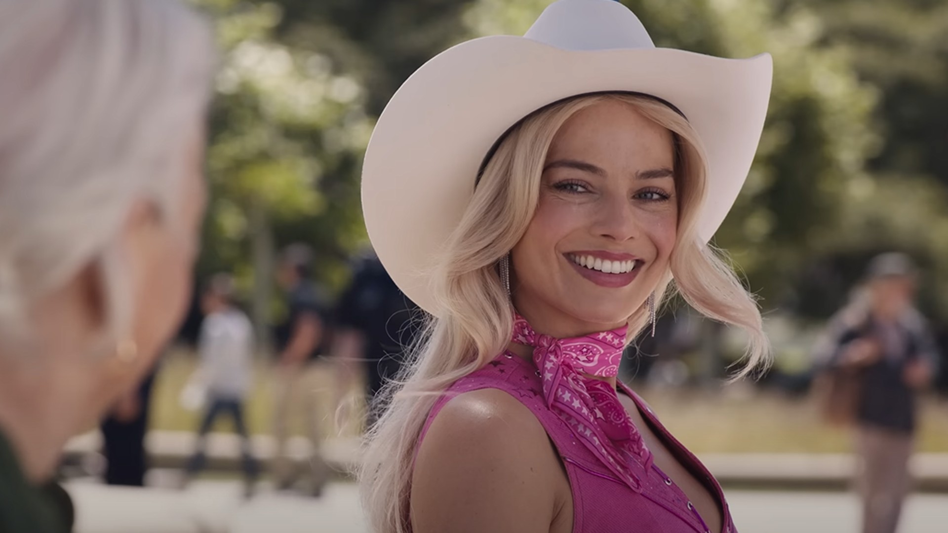 Margot Robbie dans le rôle de Barbie dans Barbie (2023)