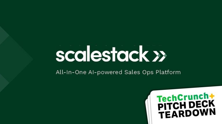 Démontage du Pitch Deck : le jeu de semences technologiques de vente d’IA à 1 million de dollars de Scalestack