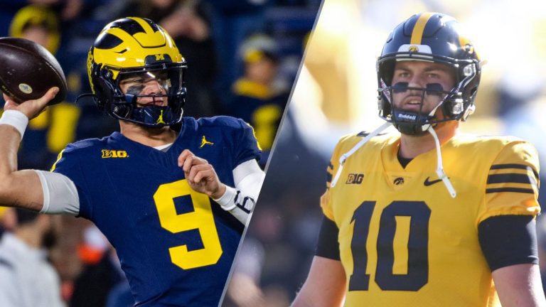 Diffusion en direct du Michigan contre l’Iowa aujourd’hui : comment regarder le match de championnat Big Ten 2023 en ligne, heure de début, cotes