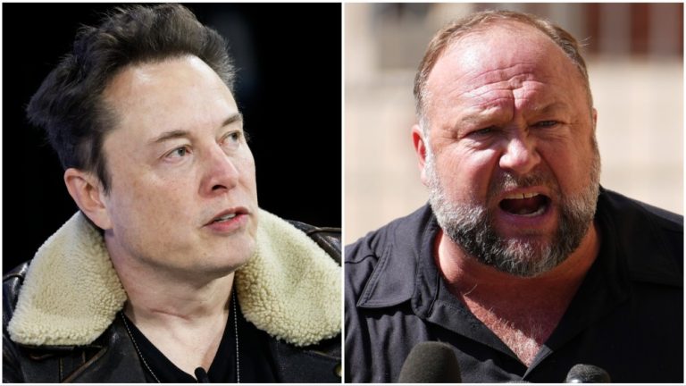 Elon Musk, Alex Jones