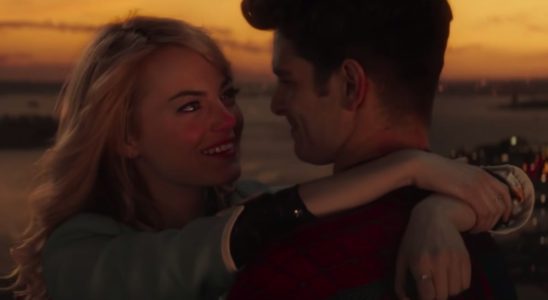 Emma Stone and Andrew Garfield in The Amazing Spider-Man 2