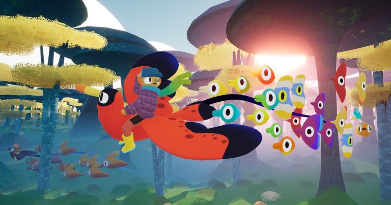 Flock, le successeur de Hohokum, obtient une démo Steam gratuite
