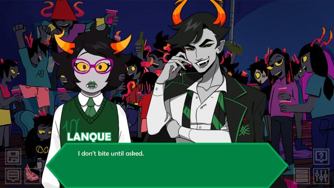 Gameplay de Hiveswap Friendsim