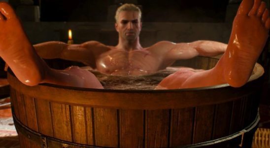 bathtub geralt