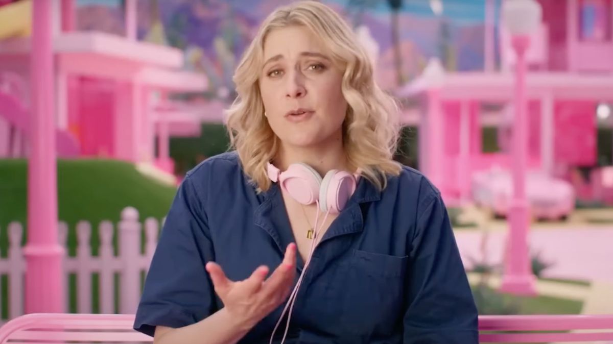 Greta Gerwig in Barbie featurette 