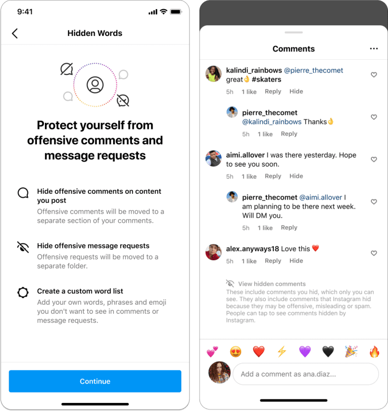 Instagram facilite la suppression des abonnés spammés