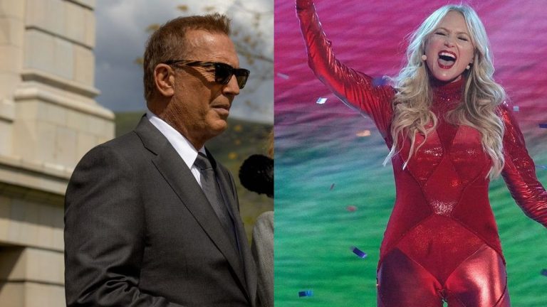 Kevin Costner in Yellowstone/Jewel on The Masked SInger