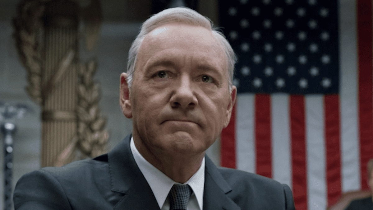 Kevin Spacey in House of Cards