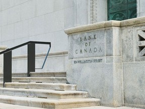 L'édifice de la Banque du Canada à Ottawa.