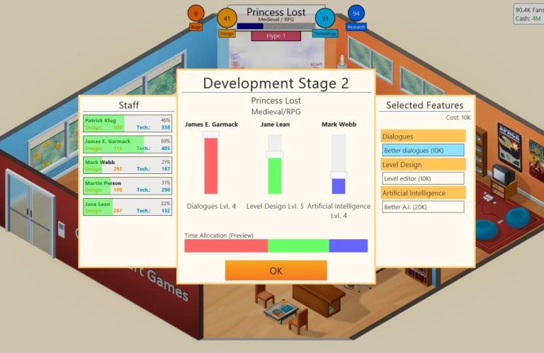 La gamme de jeux Netflix 2024 comprend Game Dev Tycoon, Sonic Mania et une suite de Cozy Grove