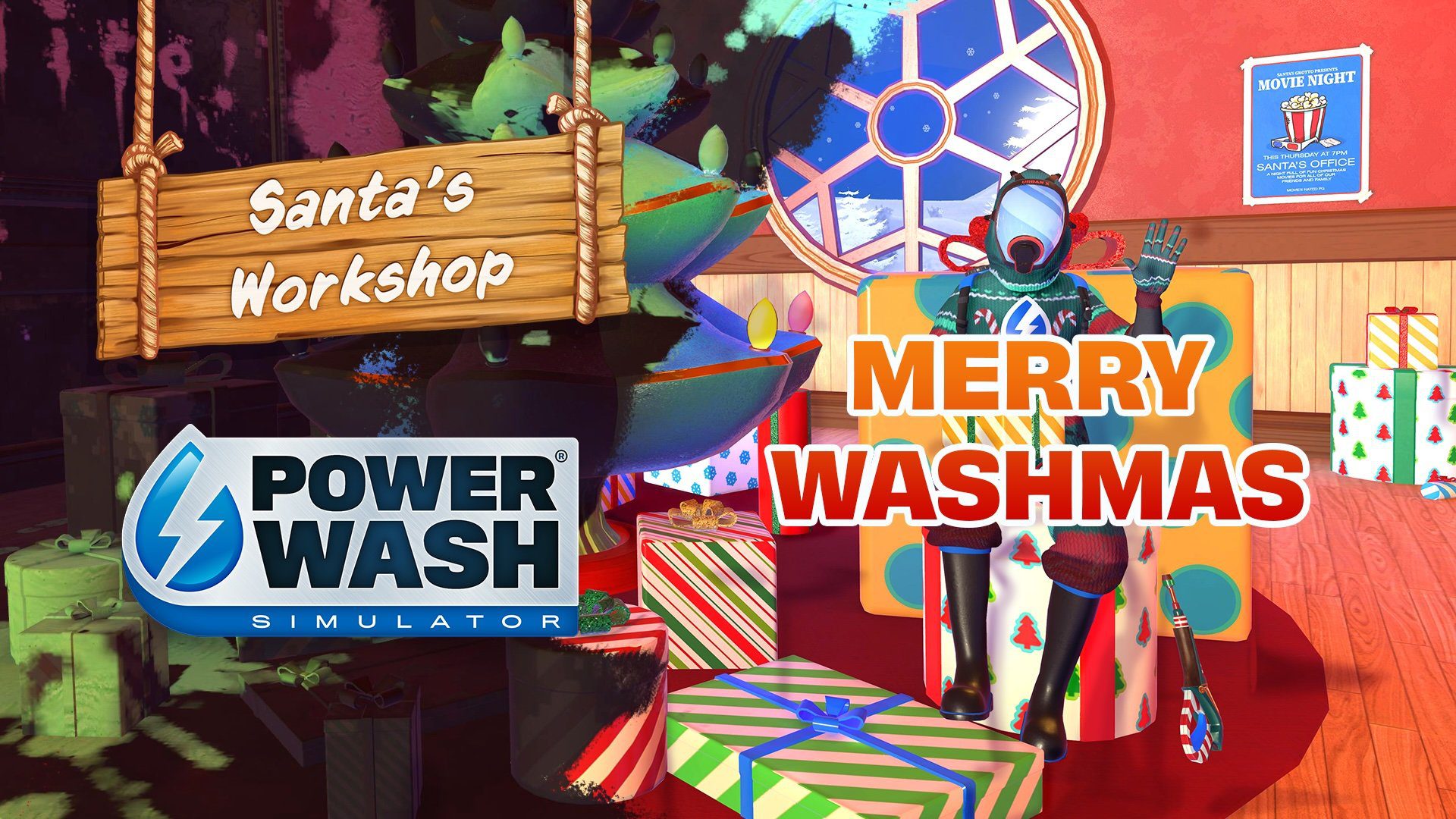 La mise à jour de PowerWash Simulator 'Santa's Workshop' est maintenant disponible    
