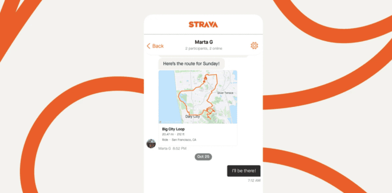 L’application de fitness Strava permet enfin aux utilisateurs de s’envoyer des messages