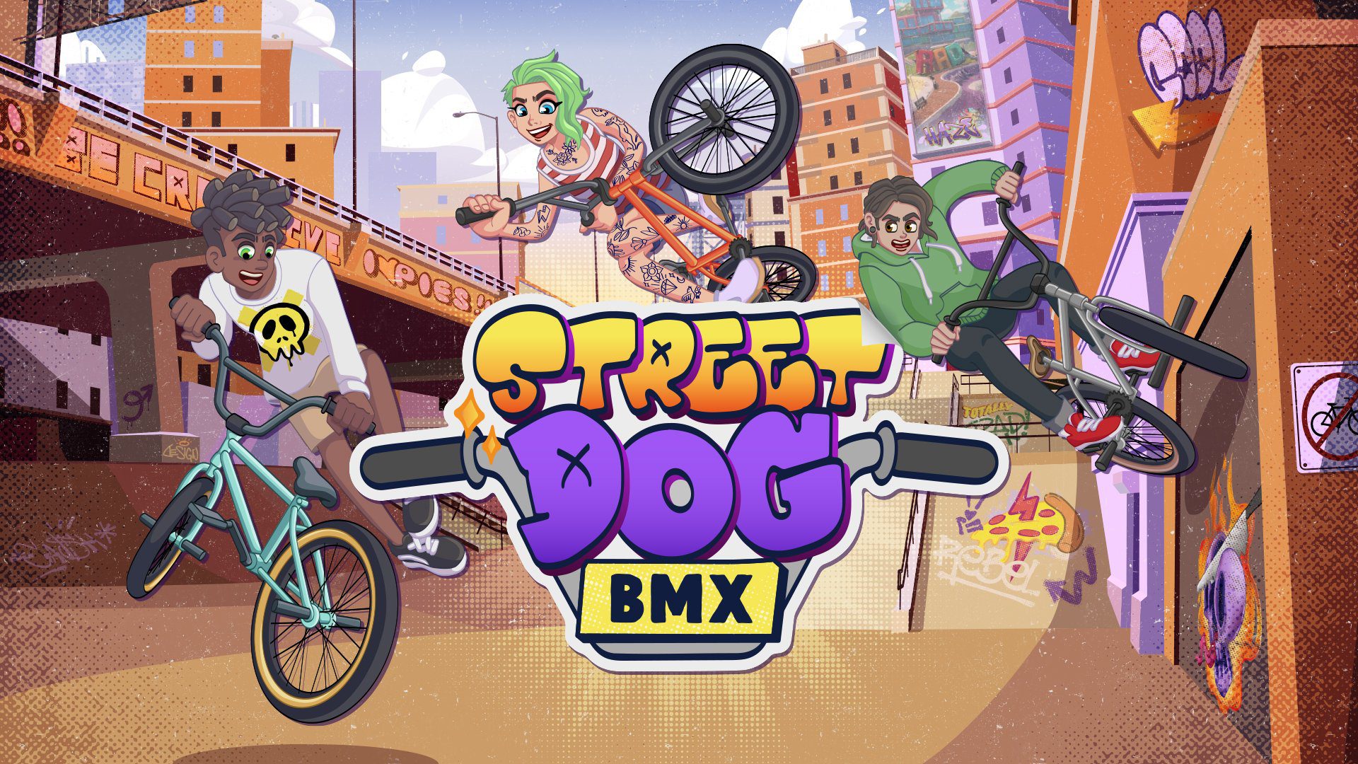 Le jeu de sports extrêmes freestyle Streetdog BMX annoncé sur PC    
