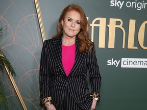 Sarah Ferguson assiste à la première de Marlowe au Vue West End à Londres le 16 mars 2023.