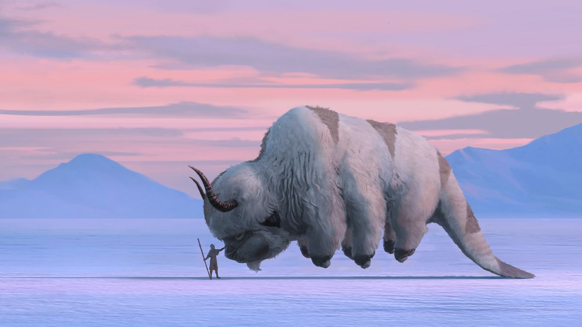 Concept art for Avatar: The Last Airbender on Netflix.