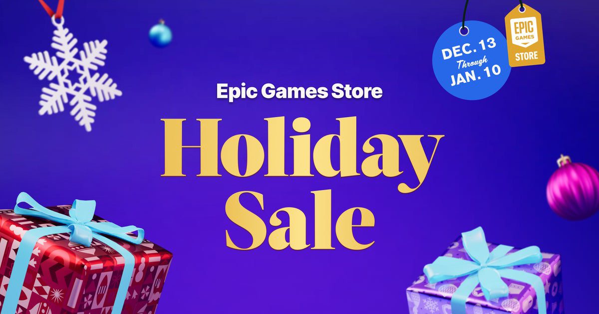 Les cadeaux festifs d'Epic Games Store sont de retour
