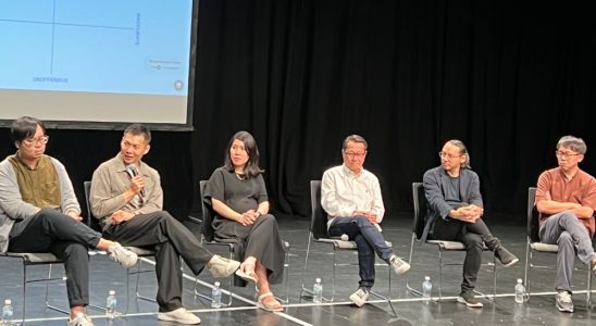 (L-R) Jow Zhi Wei, Anthony Chen, Nicole Midori Woodford, Kelvin Tong, Chai Yee Wei, Nelson Yeo