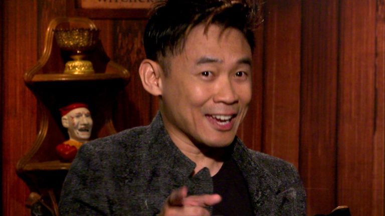 James Wan Annabelle Comes Home press junket CinemaBlend