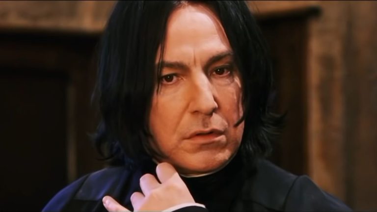 Alan Rickman in Harry Potter and the Philosopher