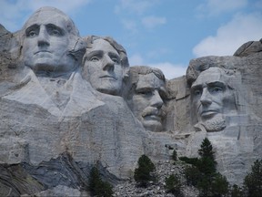 Mont Rushmore, Dakota du Sud.