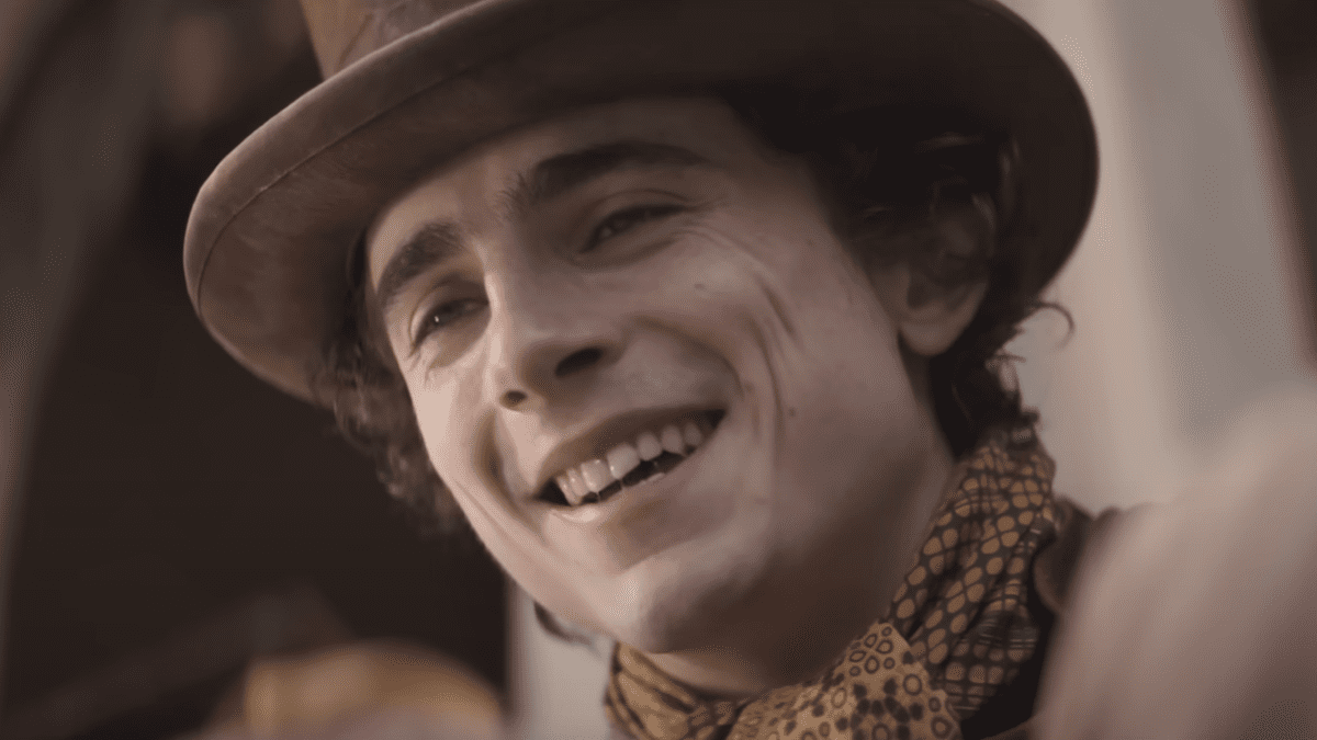 Timothee Chalamet in Wonka