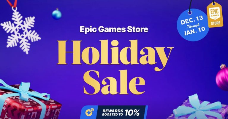 Les soldes de Noël d'Epic Store commencent aujourd'hui
