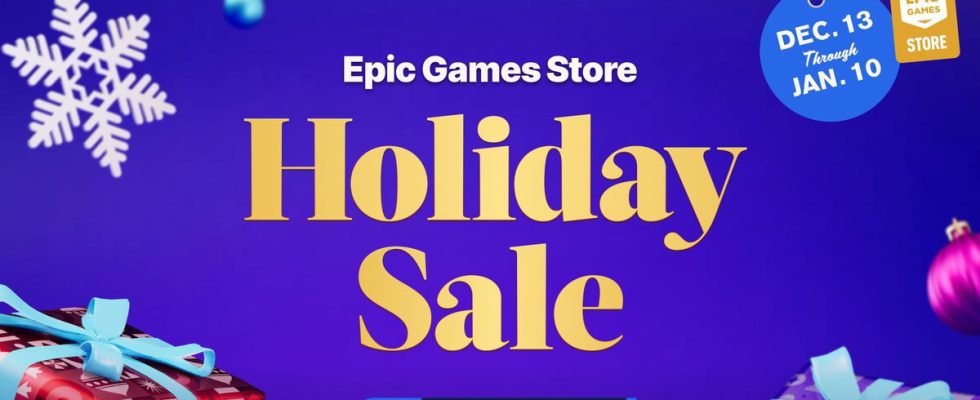 Les soldes de Noël d'Epic Store commencent aujourd'hui