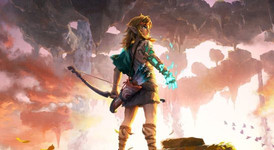 L'illustration des "Game Awards" de Zelda : Tears Of The Kingdom est désormais une récompense sur ma Nintendo