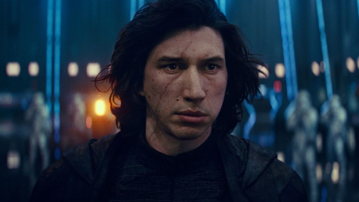 Adam Driver as Kylo Ren in Star Wars: The Rise of Skywalker