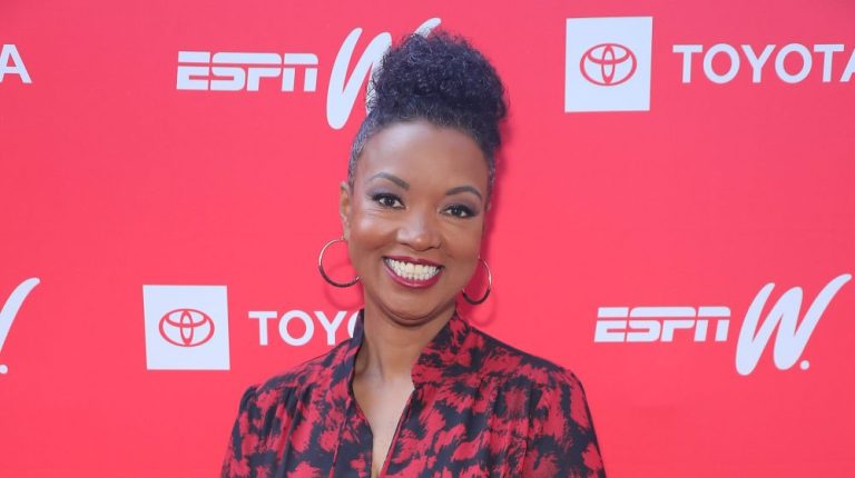 LA JOLLA, CALIFORNIA - OCTOBER 20: Raina Kelley attends The Annual espnW: Women + Sports Summit Day 3 at The Lodge at Torrey Pines on October 20, 2021 in La Jolla, California. (Photo by Leon Bennett/Getty Images)