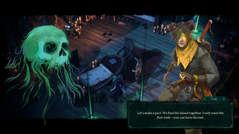 Shadow Gambit : The Cursed Crew DLC (Le souhait de Yuki, Le rituel de Zagan)