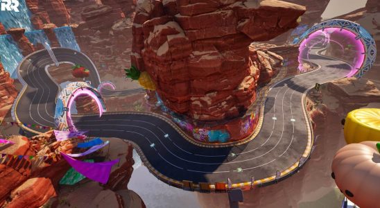 Rocket Racing de Fortnite est un mélange amusant de Rocket League et de Mario Kart