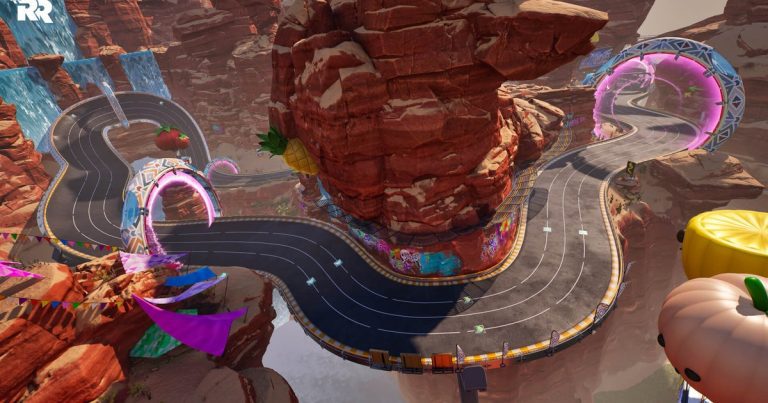 Rocket Racing de Fortnite est un mélange amusant de Rocket League et de Mario Kart
